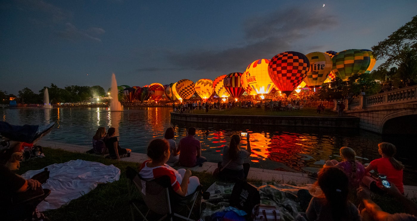 The Great Forest Park Balloon Race | St. Louis, MO